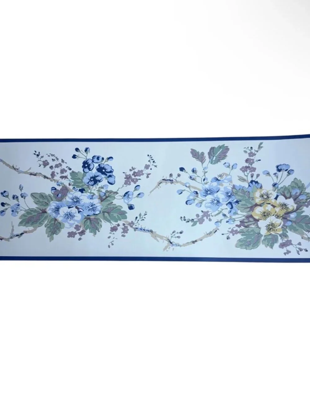Vintage Wallpaper Border Floral Cottage Core Chic Laura Ashley Home 3 Rolls New